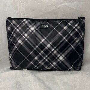 Thirty-One Black and Gray Checkered insulated Bag